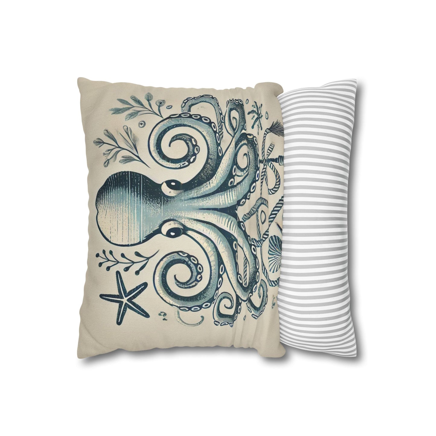 Octopus Pillow Cover Decor