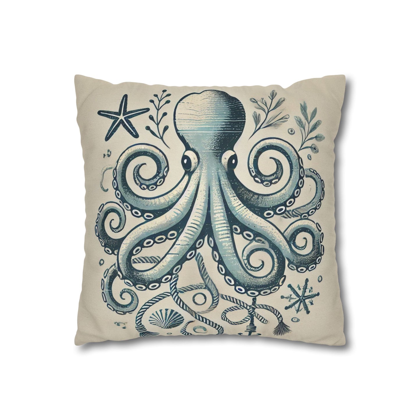Octopus Pillow Cover Decor