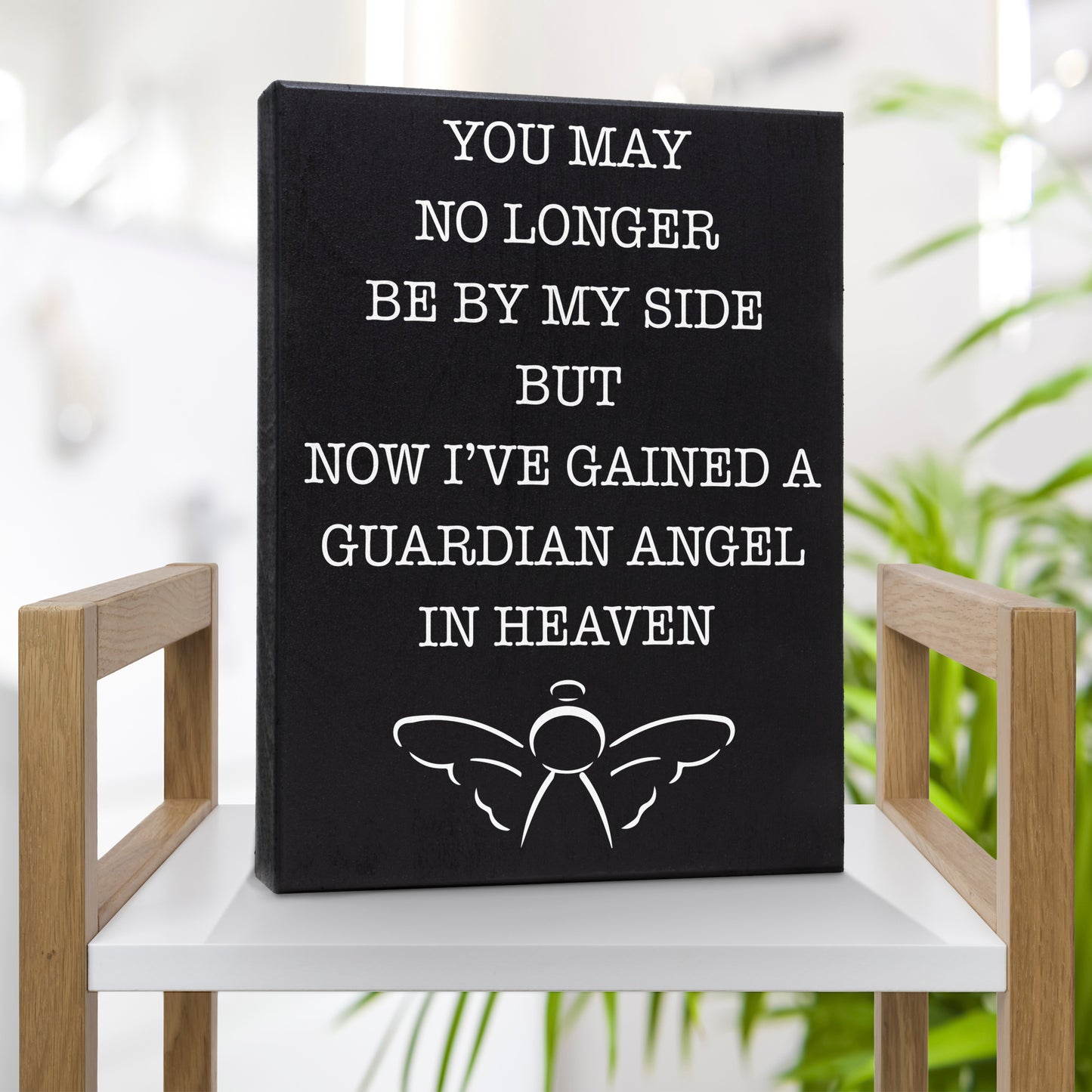 JennyGems, Wood Sign, Memorial Gifts, Funeral Gifts, in Memory of Loved One Gifts, Sympathy Gifts, American Made