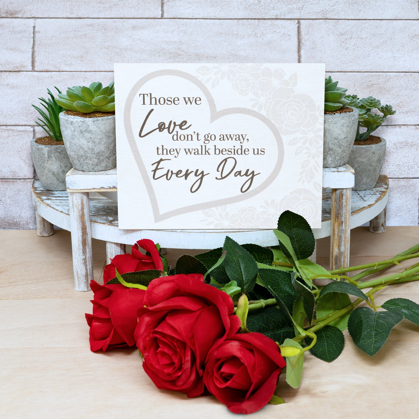 JennyGems Sympathy Gifts Memorial Gifts, Sympathy Memorial Gifts Remembrance Sign, Bereavement Gifts, Loss of Mother, Loss of Father Remembrance Gifts, Condolence Gift for Loss of Loved Ones