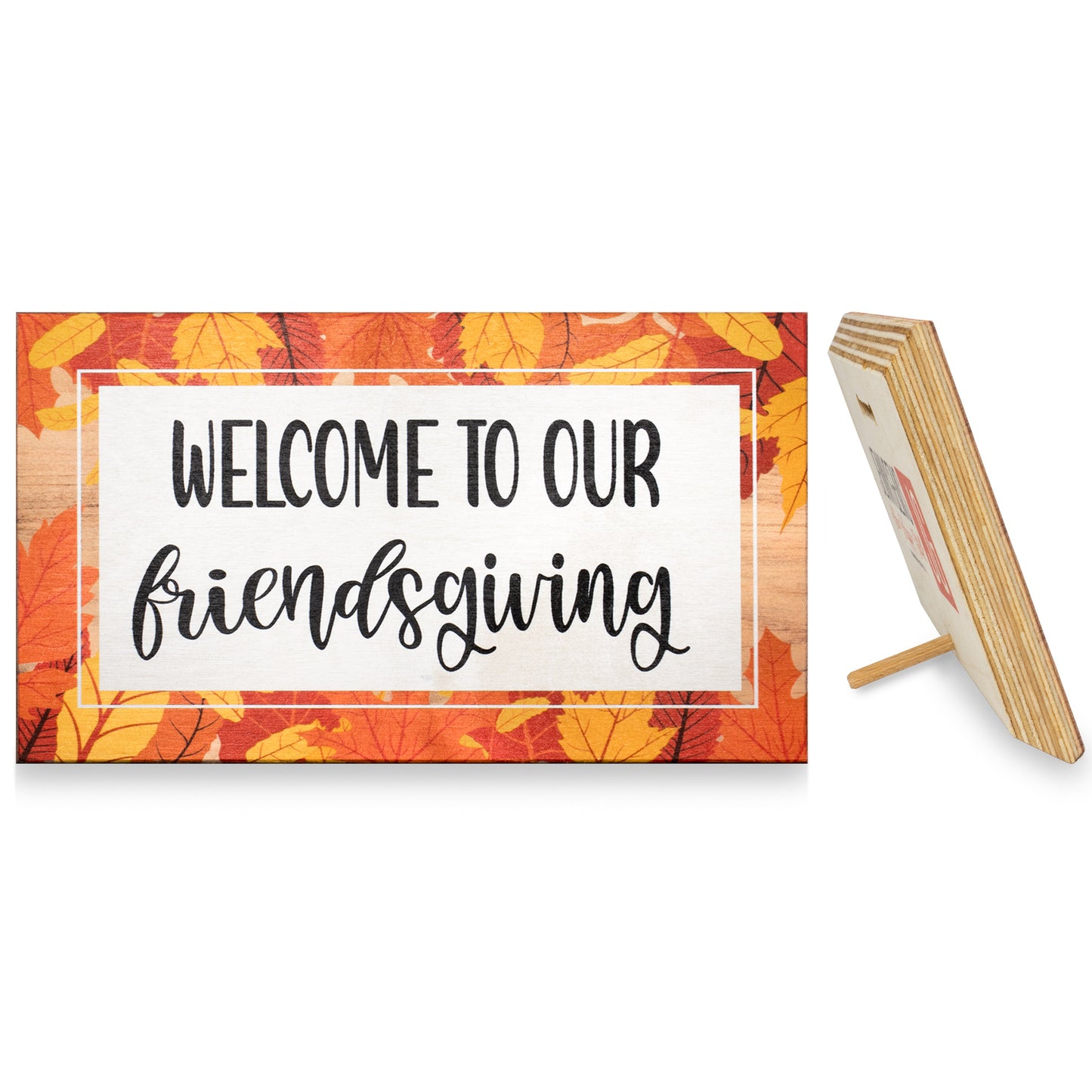 Friendsgiving Decorations, Fall Decor Friendsgiving Sign, Welcome to Our Friendsgiving, Thanksgiving Decorations
