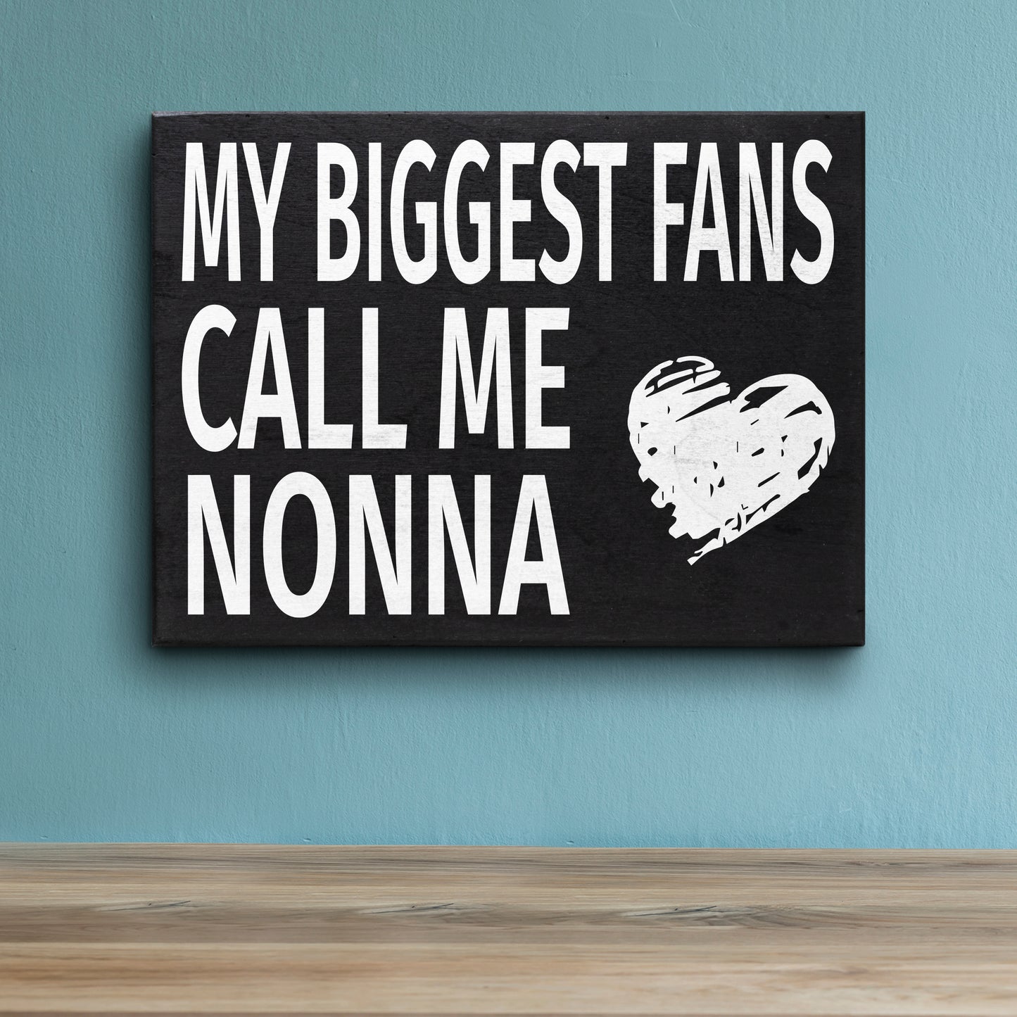 JennyGems Gifts for Nonna, Nonna Gifts from Granddaughter Grandson, My Biggest Fans Call Me Nonna Wood Sign, Nonna Gifts for Christmas, Nonna Birthday Gifts
