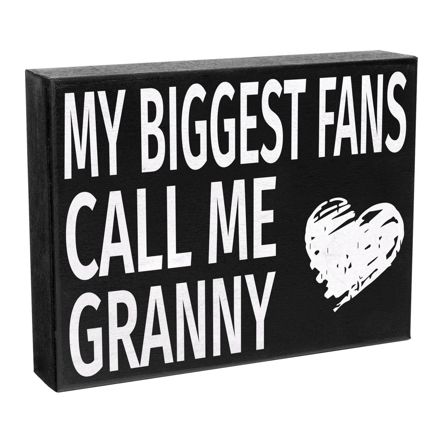 JennyGems My Biggest Fans Call Me Granny Wood Sign, Granny Gifts, Gift for Granny