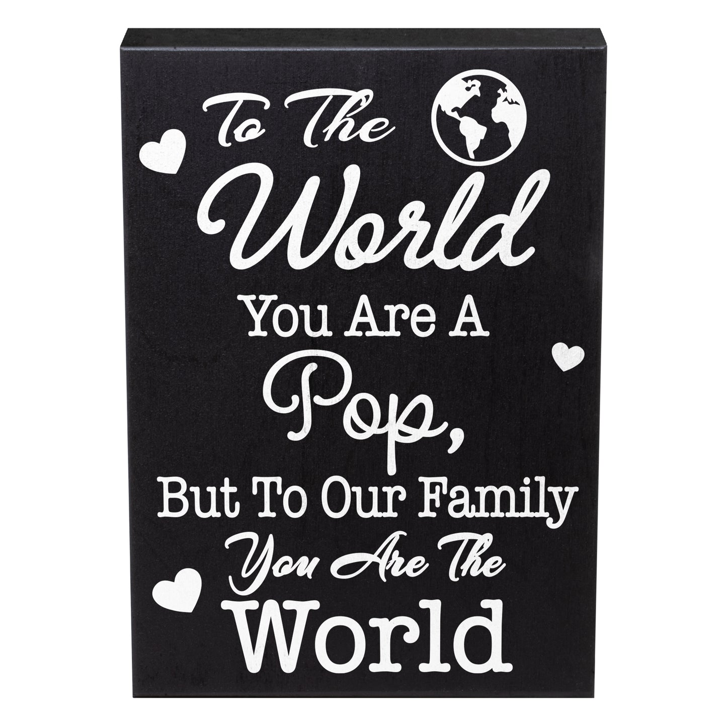 Pop Gifts Sign Decor Plaque