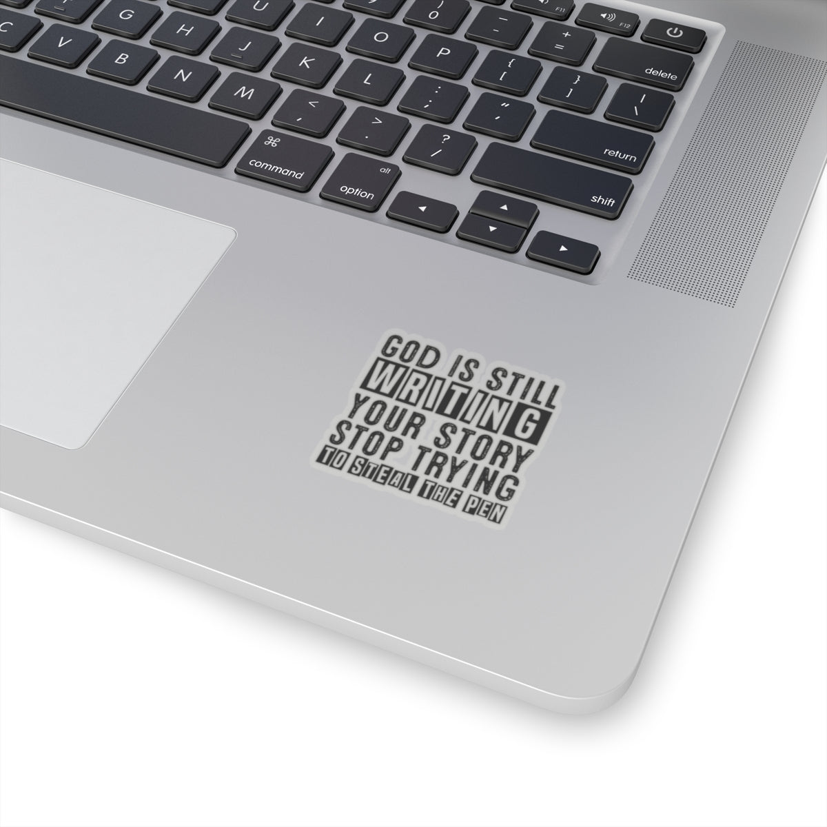 Christian Sticker God Affirmation, God is Writing Your Story, Trust God Sticker, Christianity Gift for Her, Laptop Sticker, Locker Sticker
