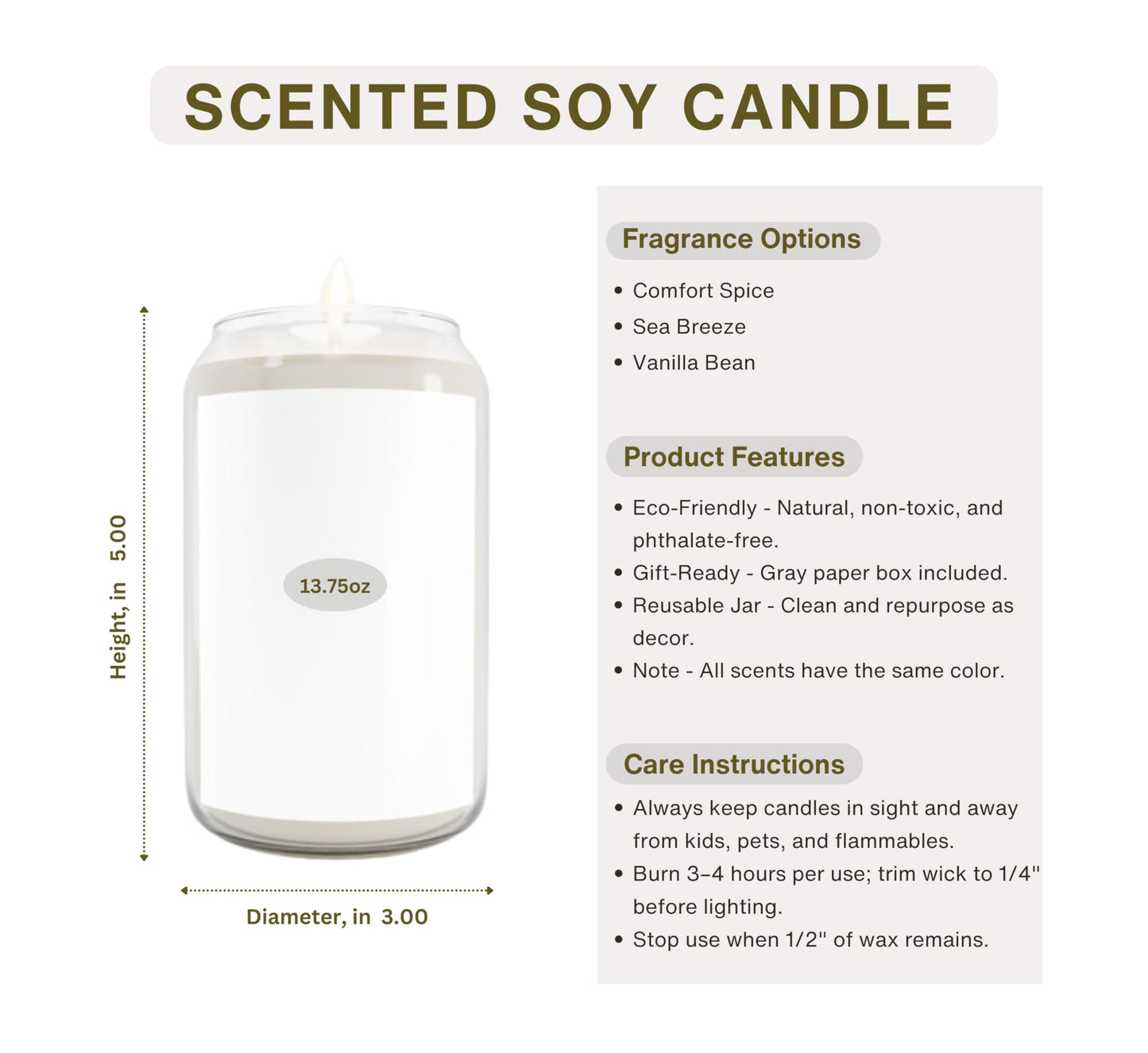 Heat Things Up Tonight Funny Soy Candle
