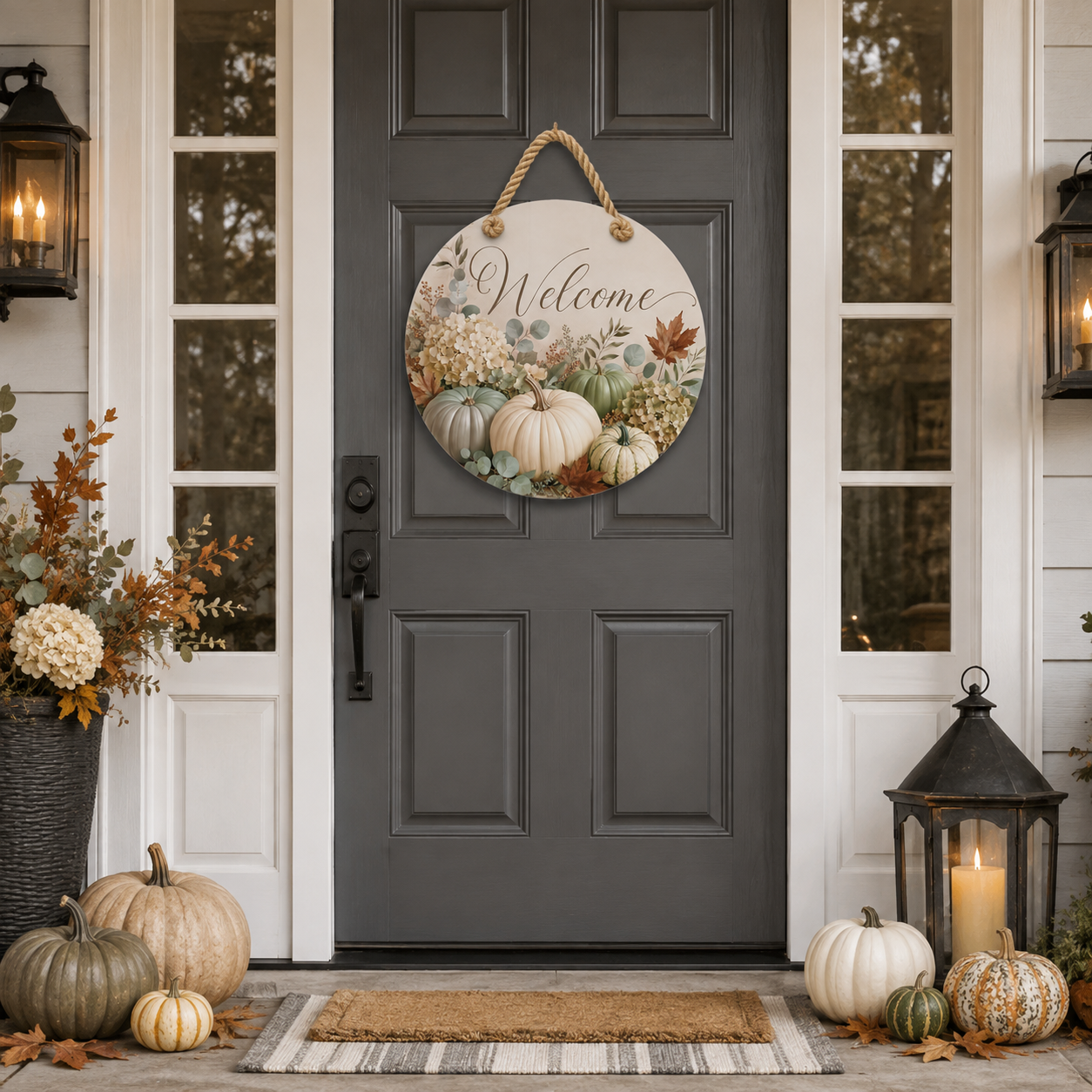 Welcome Fall Door Hanger