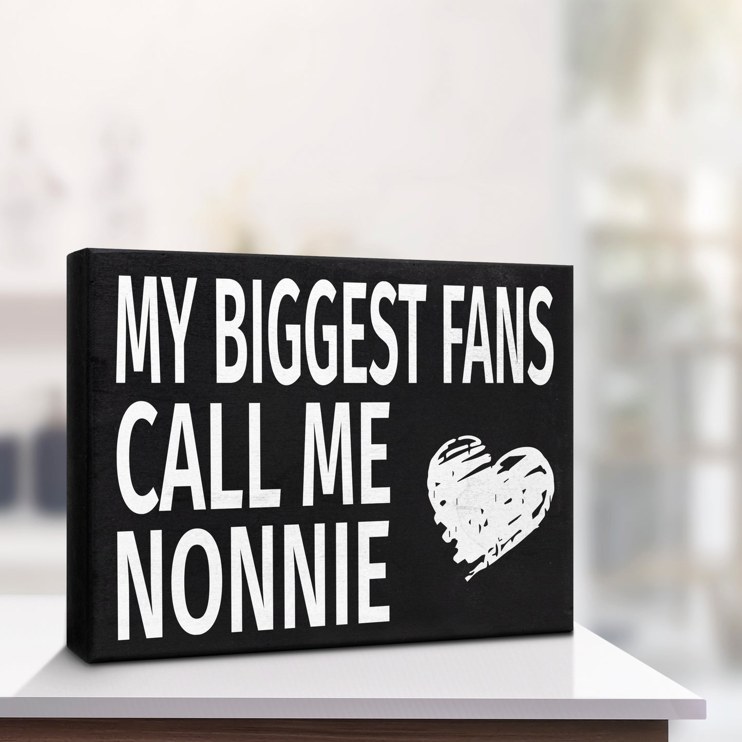 JennyGems My Biggest Fans Call Me Nonnie Sign, American Made, Nonnie Decor, Nonnie Gifts