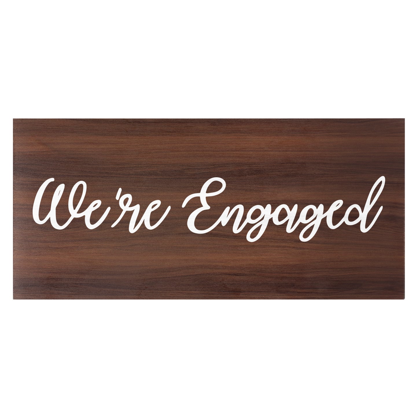 JennyGems We're Engaged | Engagement Photo Prop Sign | Engagement Announcement | Engagement Photoshoot Sign | Engagement Party Decoration|