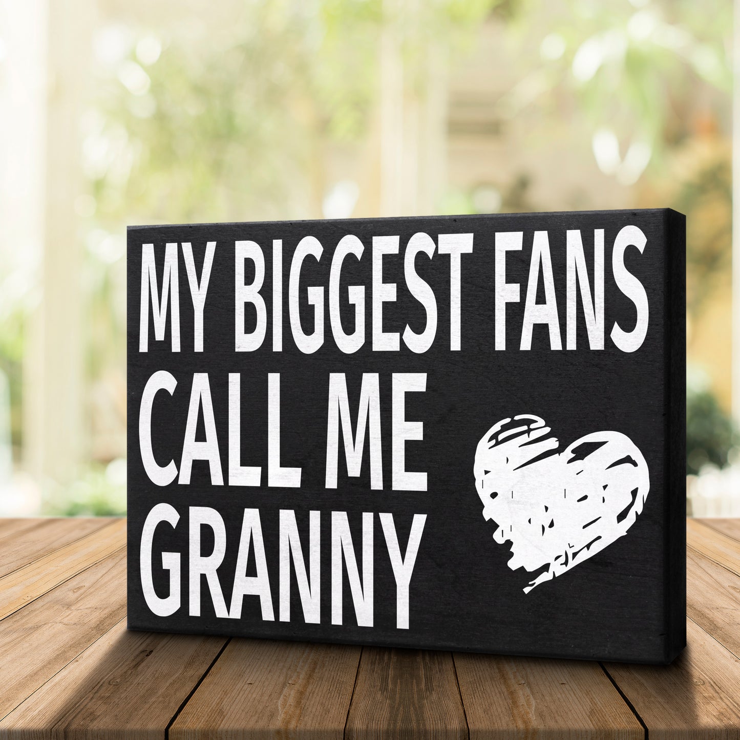 JennyGems My Biggest Fans Call Me Granny Wood Sign, Granny Gifts, Gift for Granny