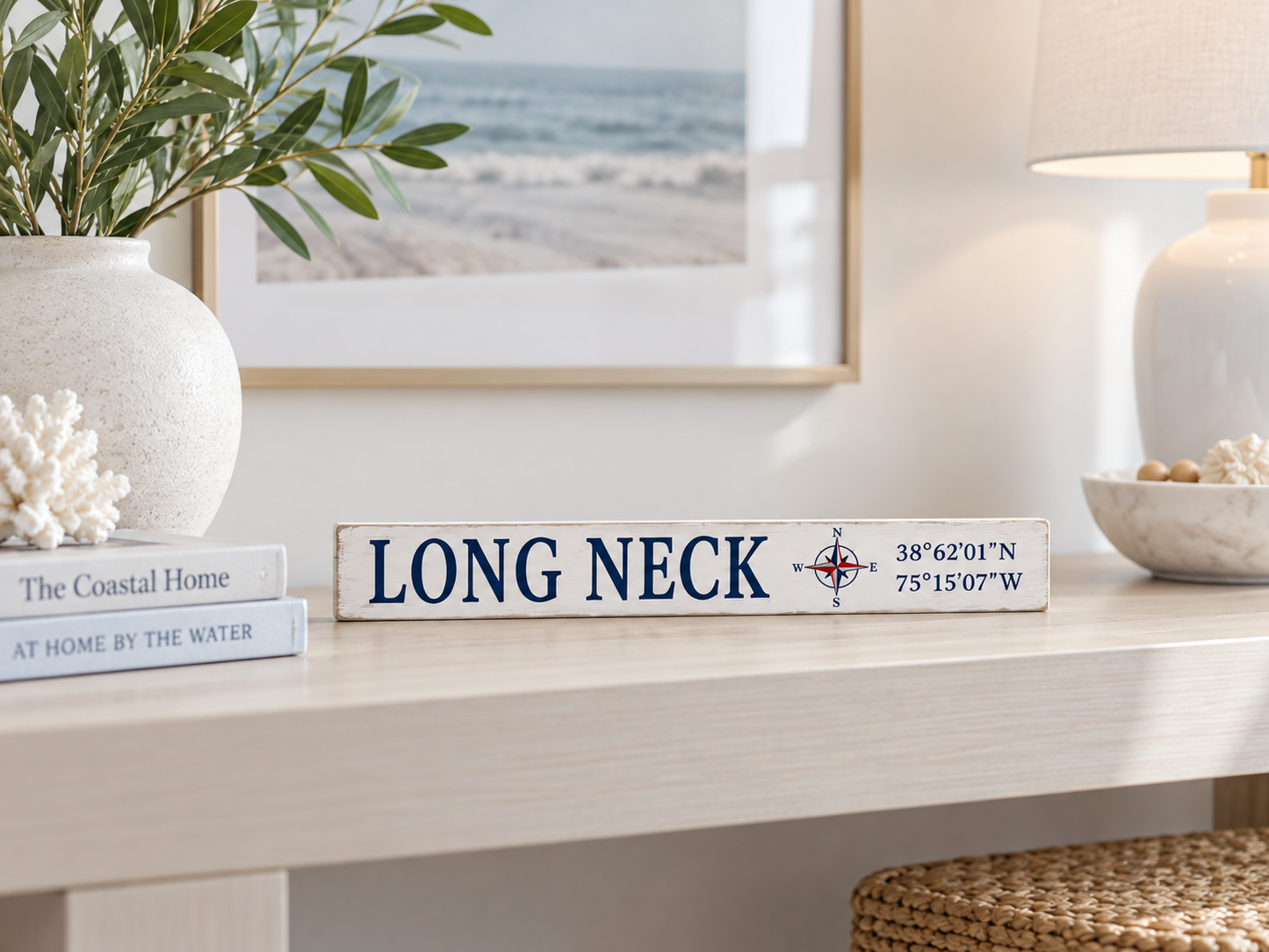 Custom Name Drop Wood Sign