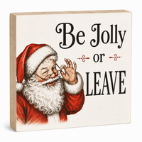 Christmas Block Signs