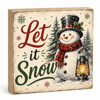 Christmas Block Signs