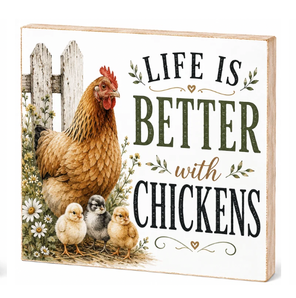 Life is Better with Chickens