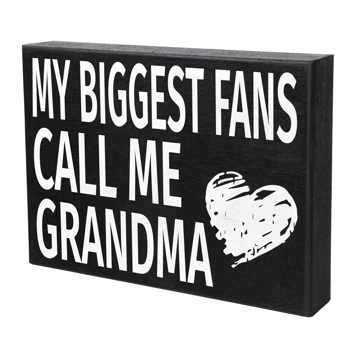JennyGems My Biggest Fans Call Me Grandma Sign, Grandma Decor, Grandma Wall Art, Grandma Gifts