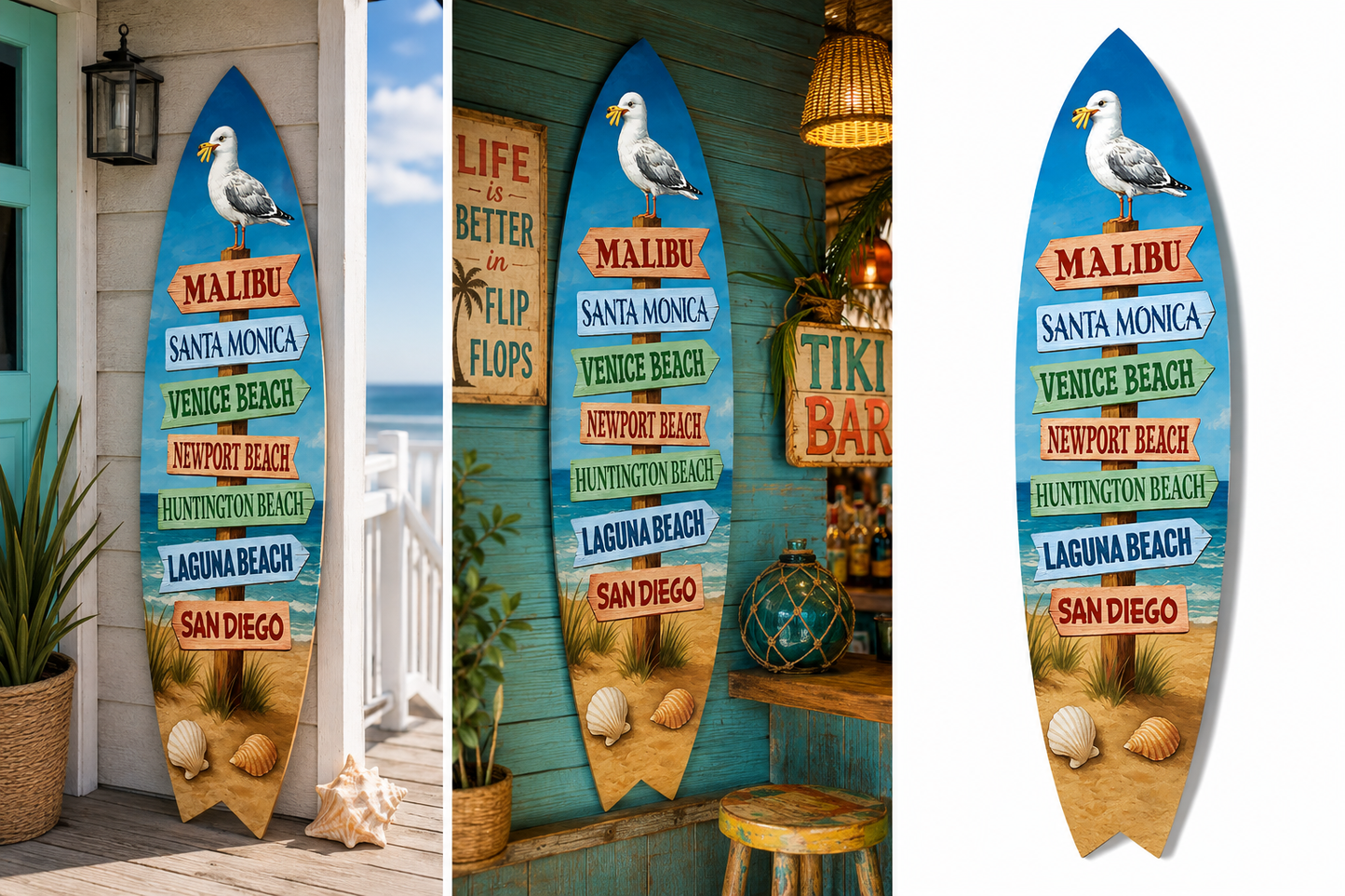 California Destination Malibu Surfboard