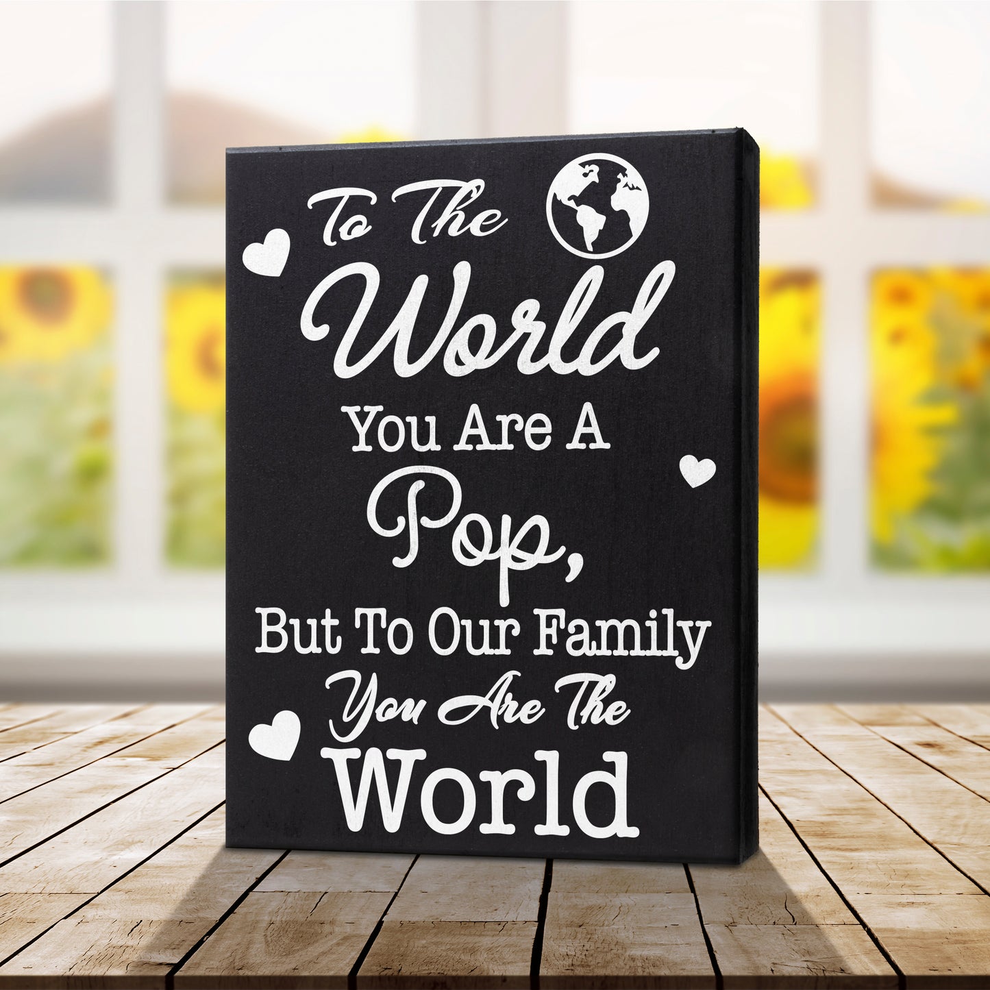 Pop Gifts Sign Decor Plaque