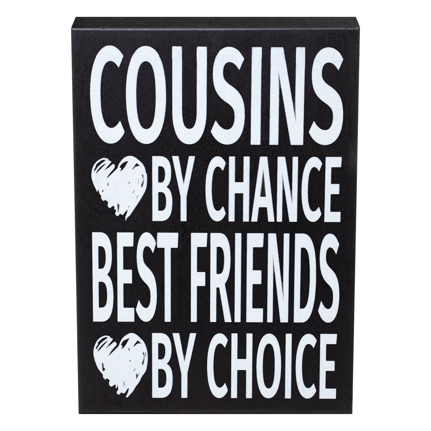 JennyGems Gifts For Women, Cousins By Chance Best Friends By Choice, Farmhouse Decor, Cousin Gifts, Cool Stuff, Gifts For Cousins, Shelf Decor, Wood Wall Art, Teen Stuff, Family Sign, American Made