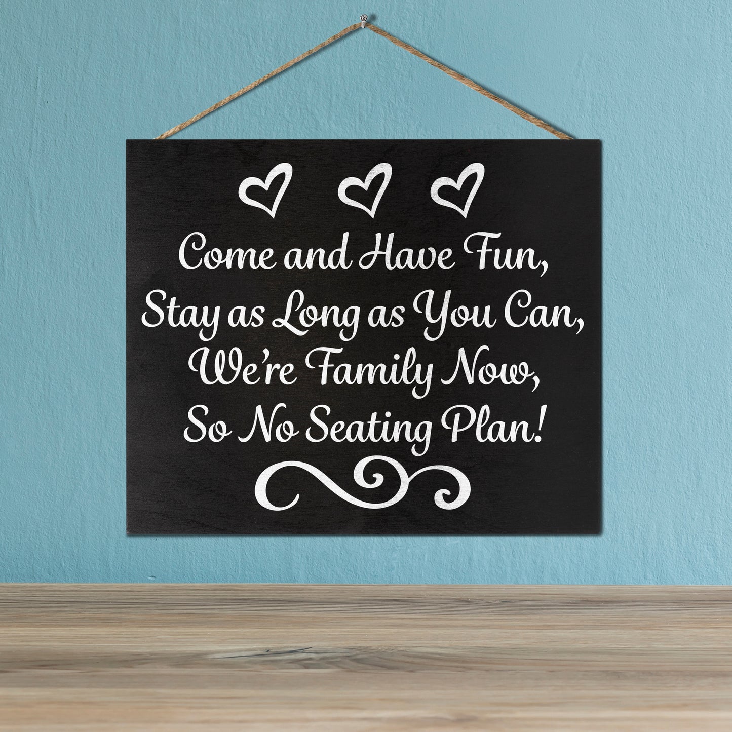 Wedding Seating Sign No Seating Plan Wedding Sign, Wedding Ceremony and Reception Decorations, Wedding Welcome Sign