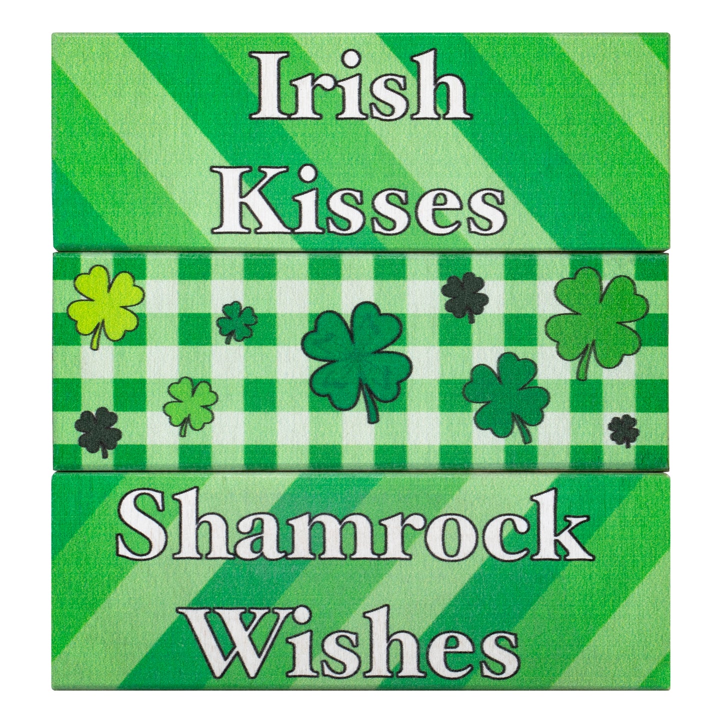 St Patricks Day Decorations, Irish Kisses Shamrock Wishes