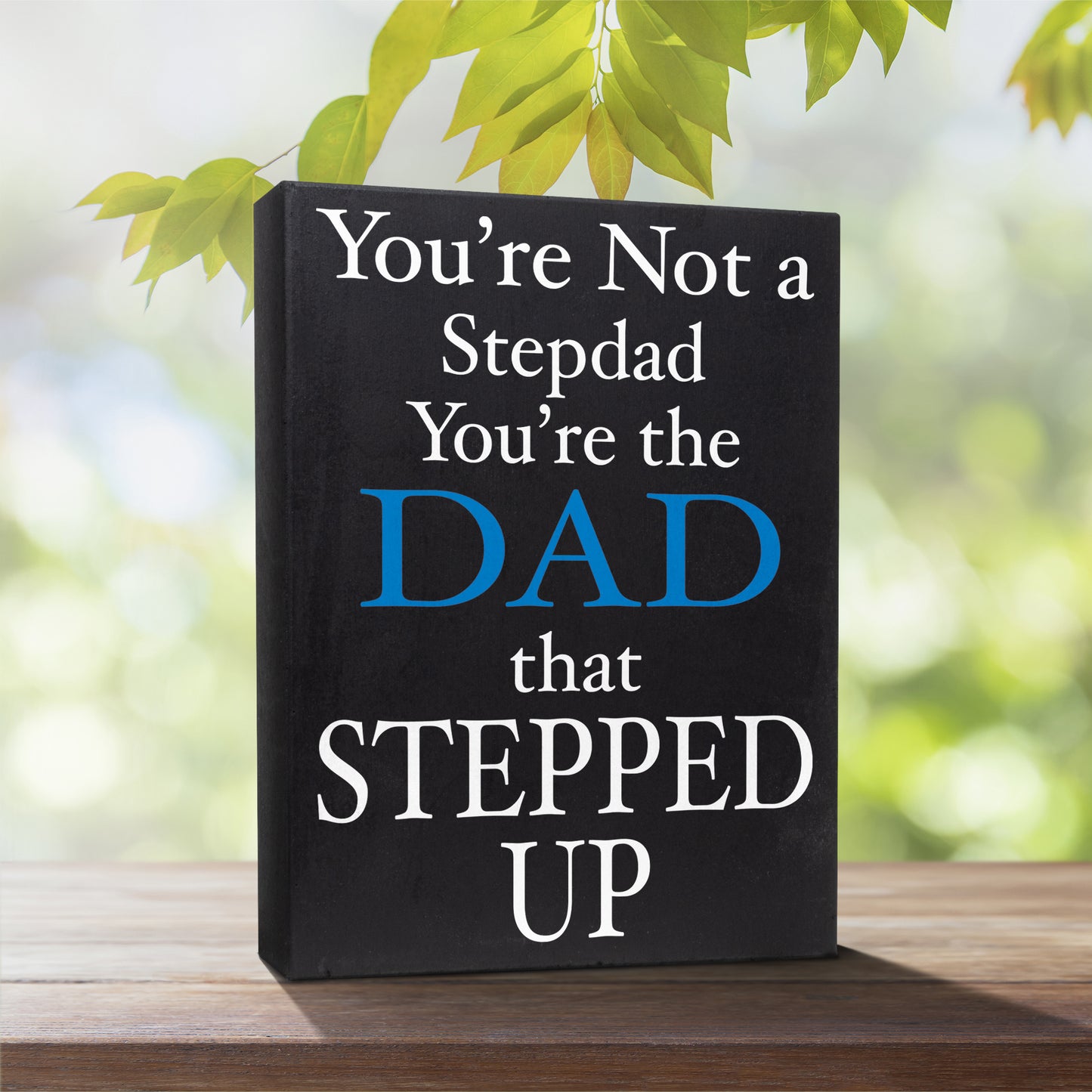 JennyGems You're Not a Stepdad You're the Dad That Stepped Up, Step Dad Wall Art, Bonus Dad Gifts, Father In Law Gifts, Stepdad Gifts, Foster Dad