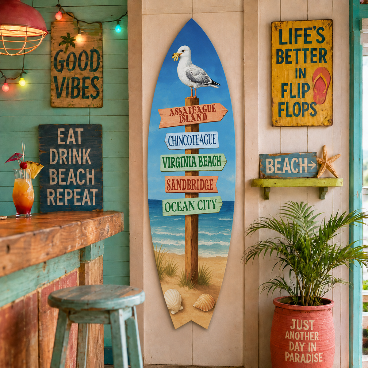 Assateague Island Surfboard