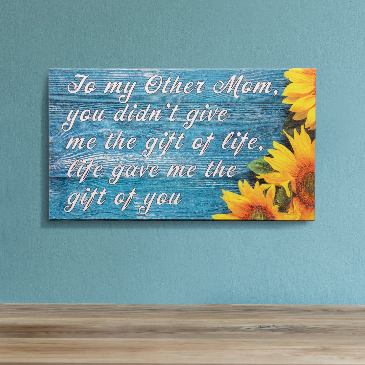 JennyGems To My Other Mom, Life Gave Me the Gift Of You Sign, Bonus Mom Gifts, Stepmom Gifts, Foster Mom, Mother in Law Gifts, Second Mom Gift