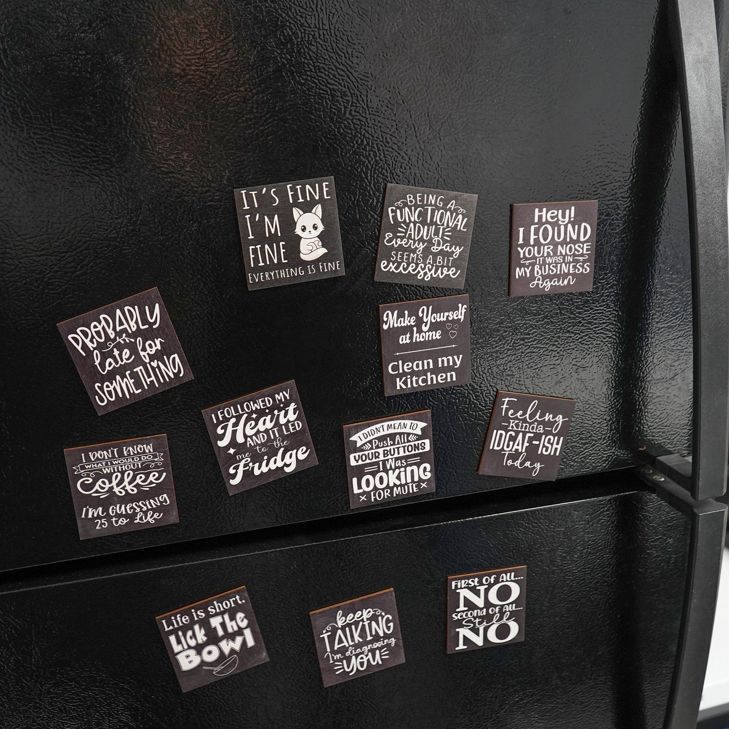 Everyone Has a Brain Funny Fridge Magnet – 3 x 3 Inch