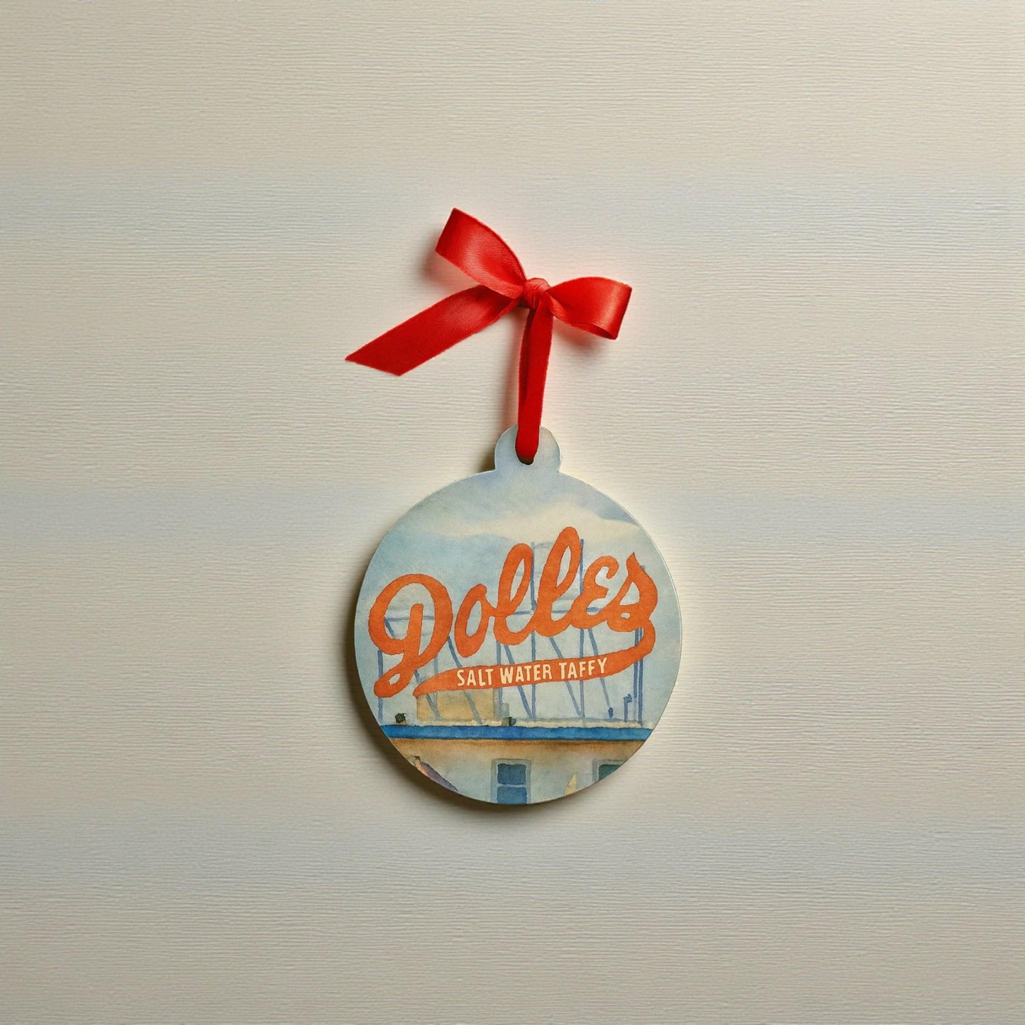 Dolles Rehoboth Beach Christmas Ornament: Delaware Coastal Keepsake