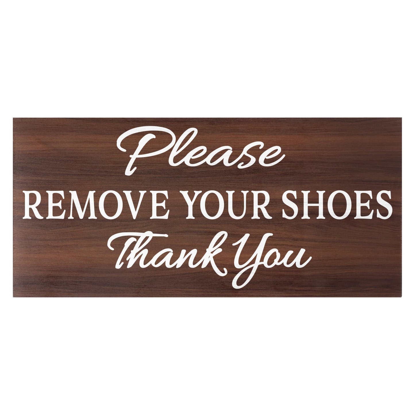Please Remove Your Shoes Wooden Sign, Front Door or Mudroom Sign, No Shoes Signs, American Made