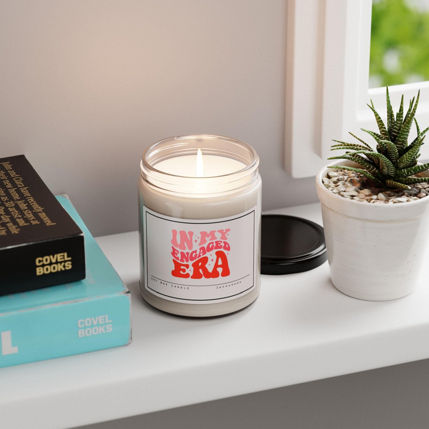In My Engaged Era Candle – Engagement Gift for Bride, Bridal Shower, or Engagement Party
