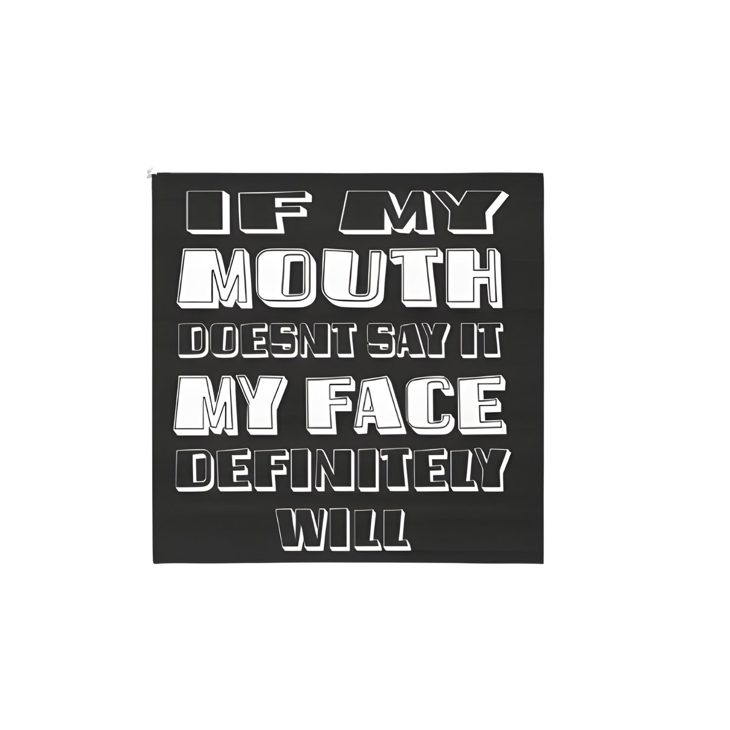Funny Fridge Magnets, Locker Decorations, Office Decor Humor, 3 x 3 Inches, Refrigerator Magnets, Made in USA