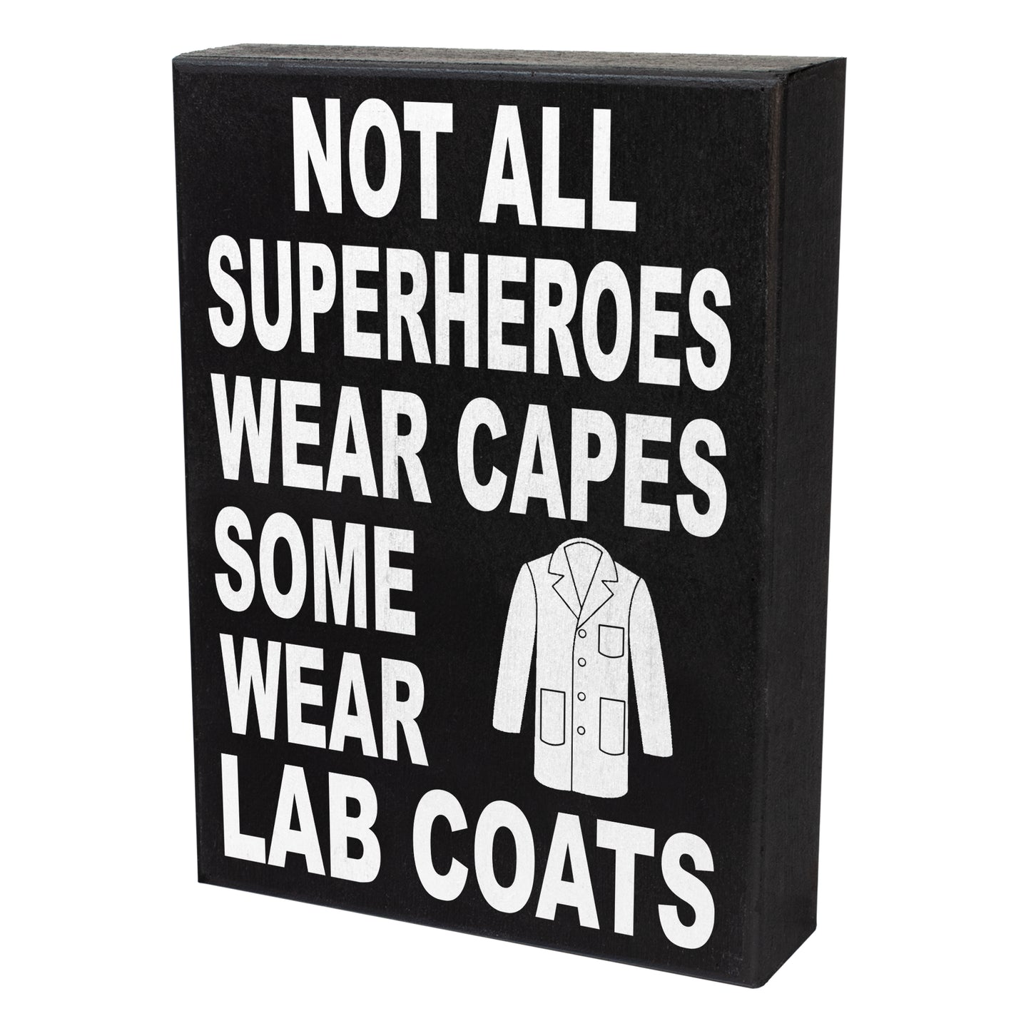 JennyGems Lab Tech Gift Sign Decor Plaque, Gifts for Lab Technicians, Pharmacists, Physician Assistants, Wall Hanging and Tabletop Decoration, 8x6, Made in USA