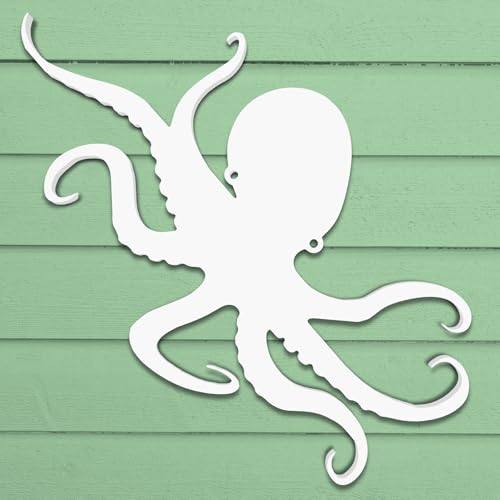 Outdoor PVC Octopus Sign, 4 Foot