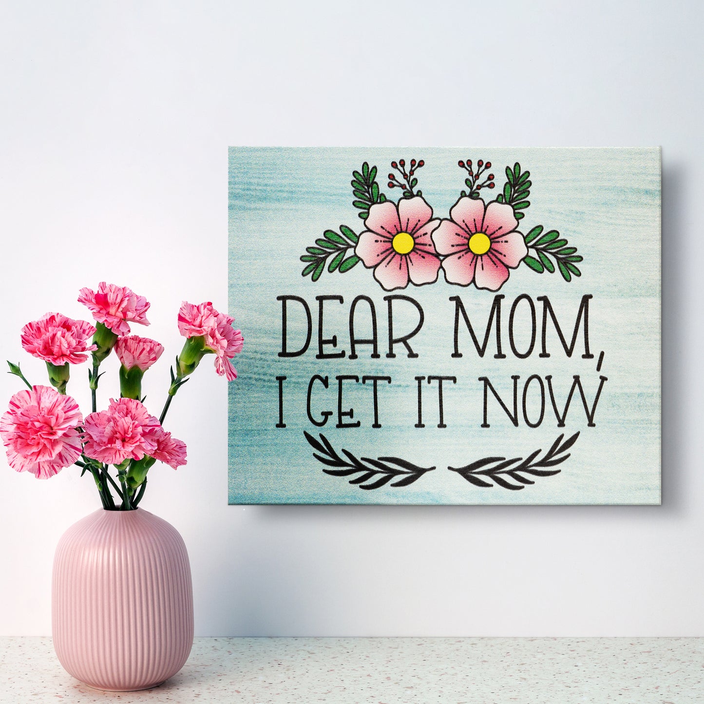 JennyGems Mom Gifts, Dear Mom I Get It Now Wooden Sign, Funny Gifts for Mom