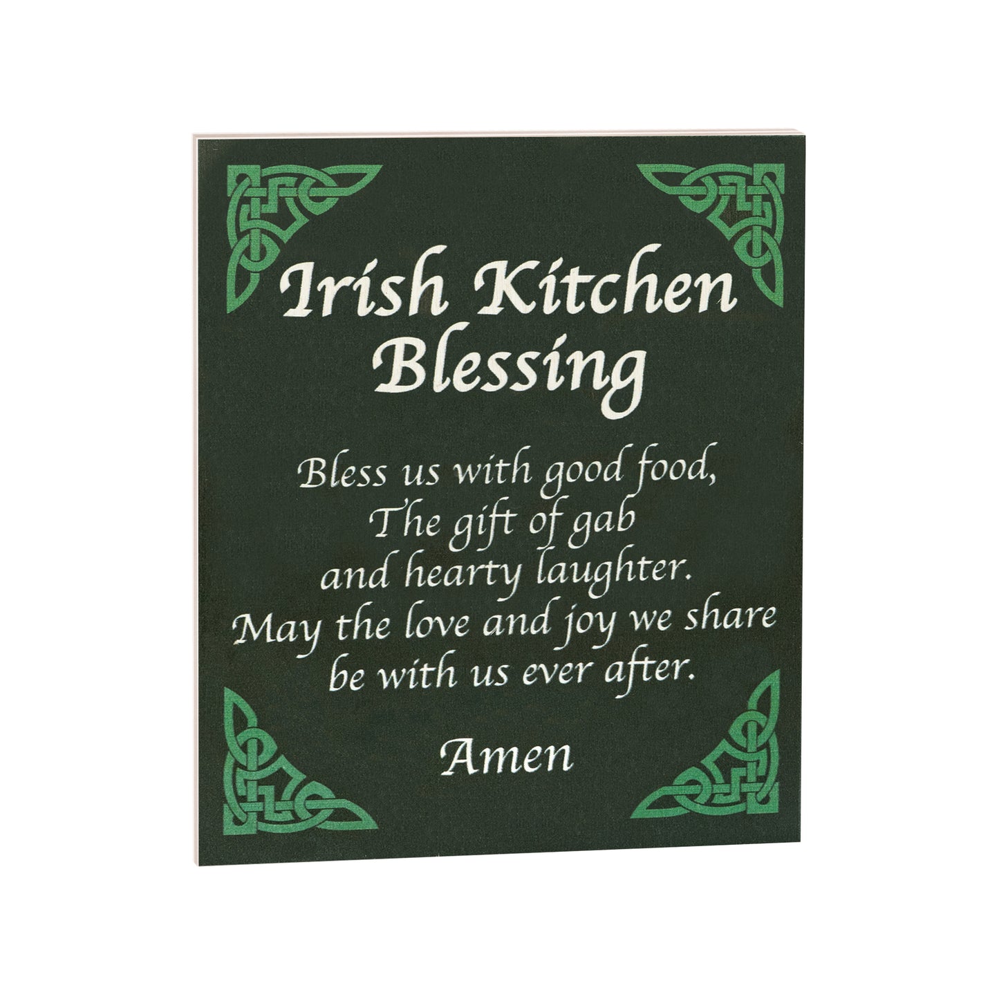 JennyGems St Patricks Day Decor, Irish Kitchen Blessing Sign, Irish Prayer