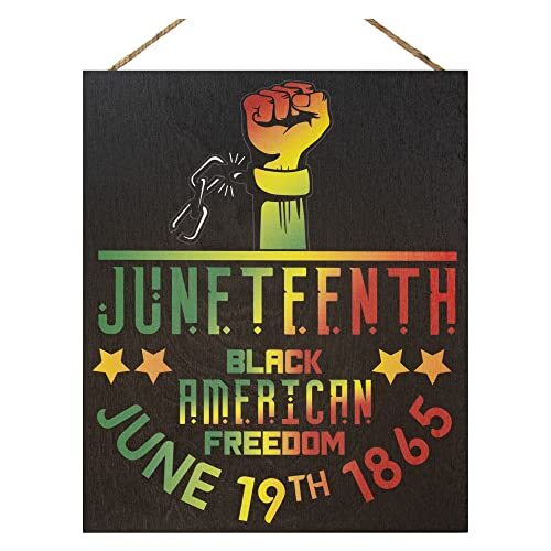 JennyGems Juneteenth Decorations, Black Independence Day, Freedom Day