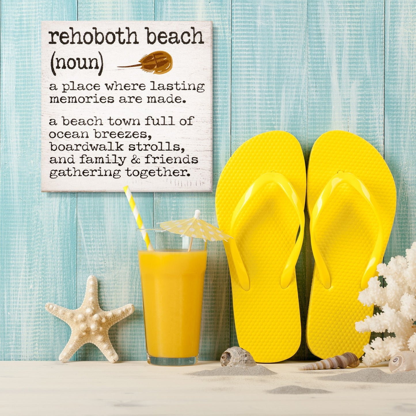 Rehoboth Beach Gifts, Rehoboth Beach Sign, Rehoboth Beach Decor