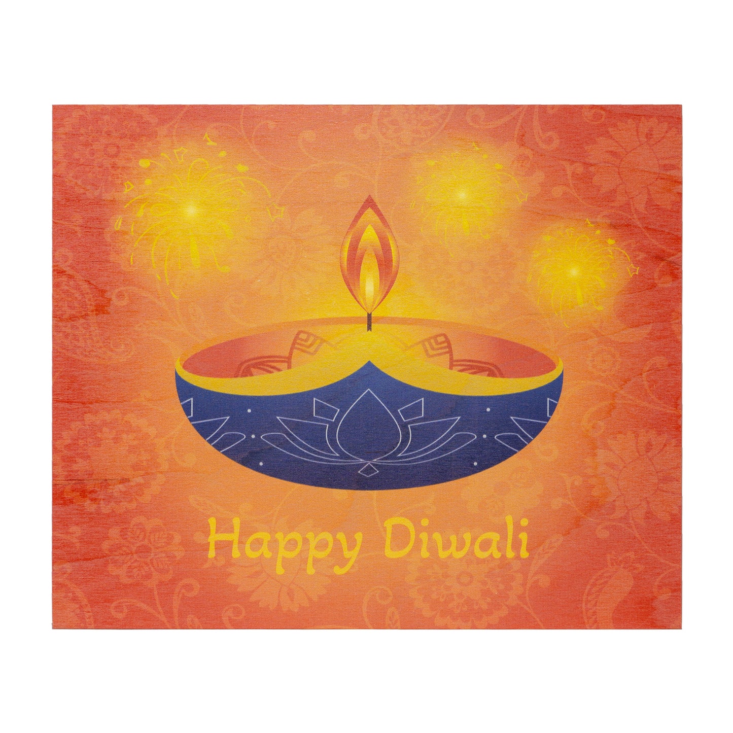 JennyGems Happy Diwali Decorations for Home, Diwali Gifts, Diwali Decor (Orange)