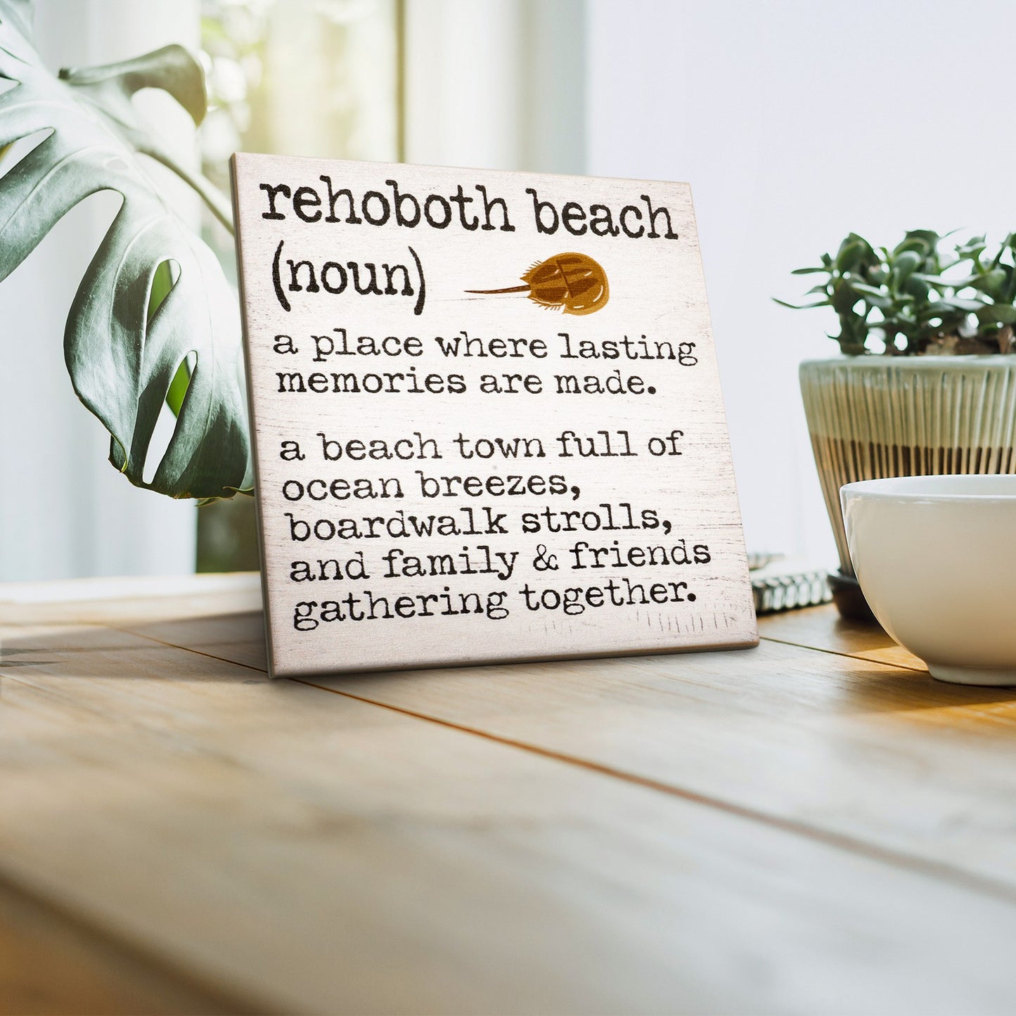 Rehoboth Beach Gifts, Rehoboth Beach Sign, Rehoboth Beach Decor