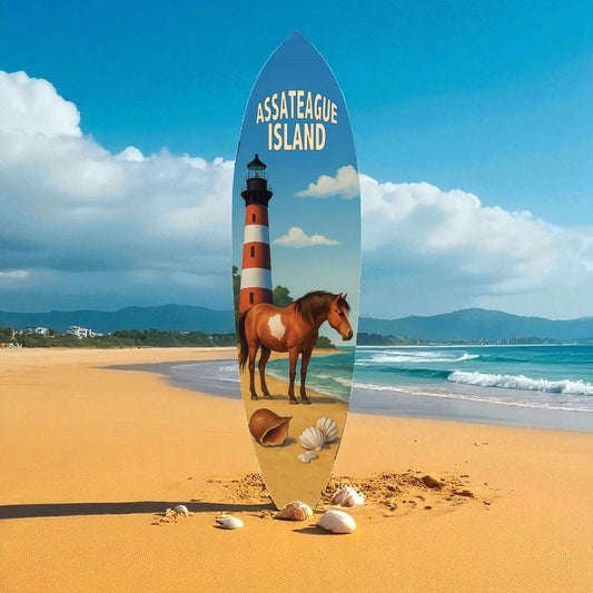 Assateague Island Surfboard Decor