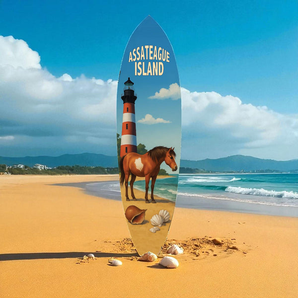 Assateague Island Surfboard Decor
