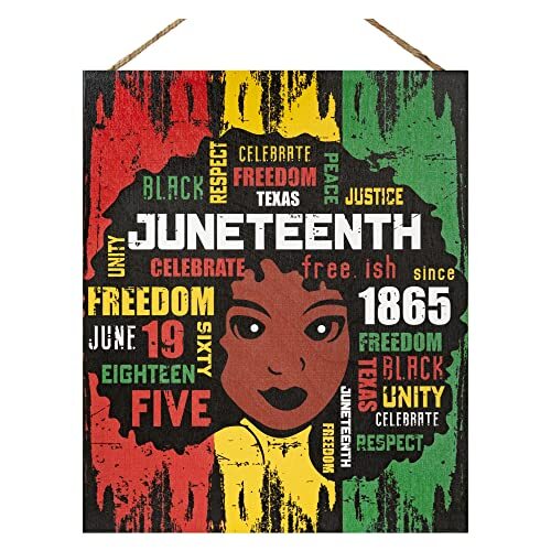 JennyGems Juneteenth Decorations, Black Independence Day, Freedom Day