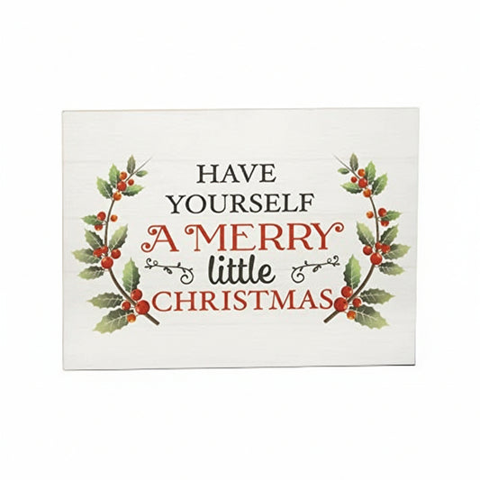 Merry Little Christmas Wood Sign, Christmas Decorations, Holiday Decor, Christmas Gifts, American Made