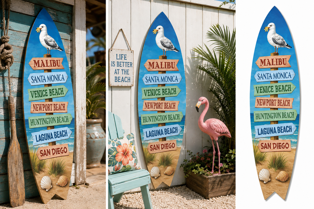California Destination Malibu Surfboard