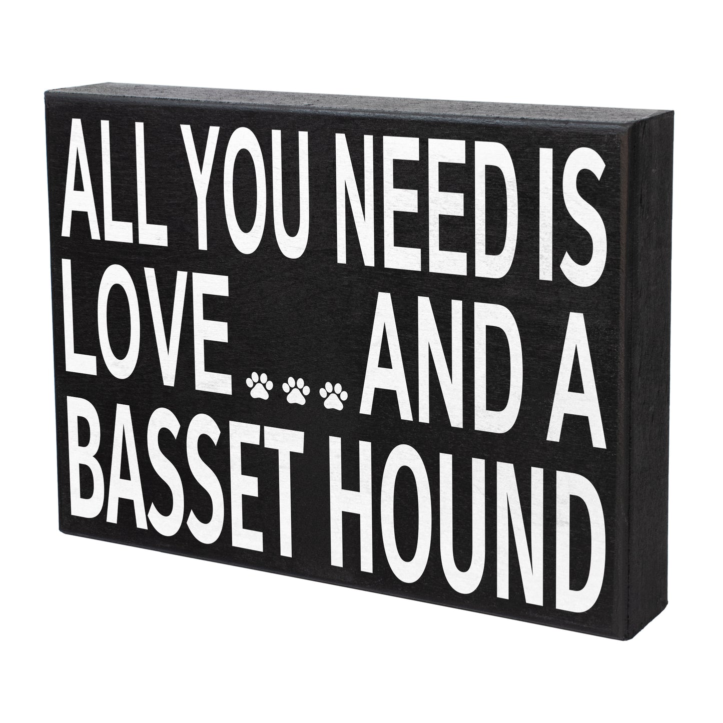 All You Need Is Love And A Basset Hound Sign
