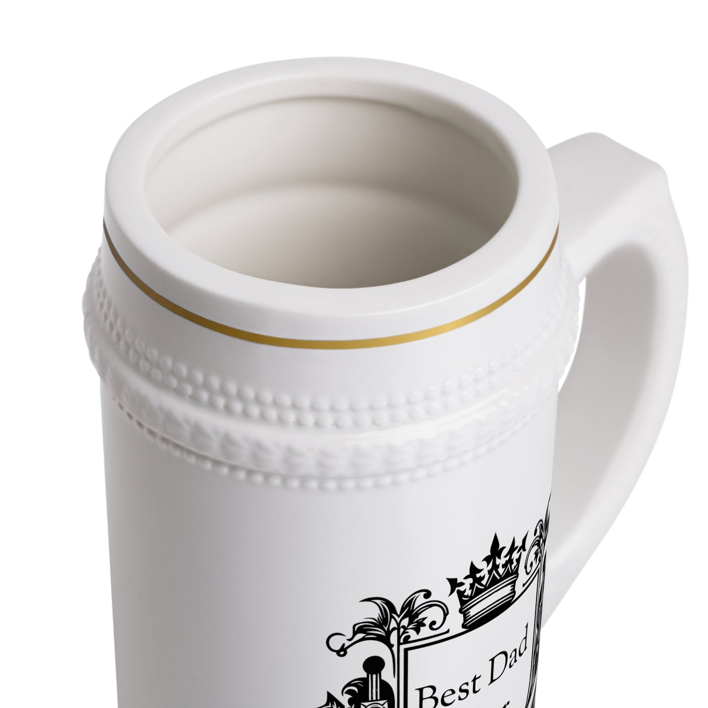 Best Dad Ever Beer Stein Mug | Father’s Day Gift for Beer-Loving Dads | New Dad Mug | Dad Beer Mug Gift Idea
