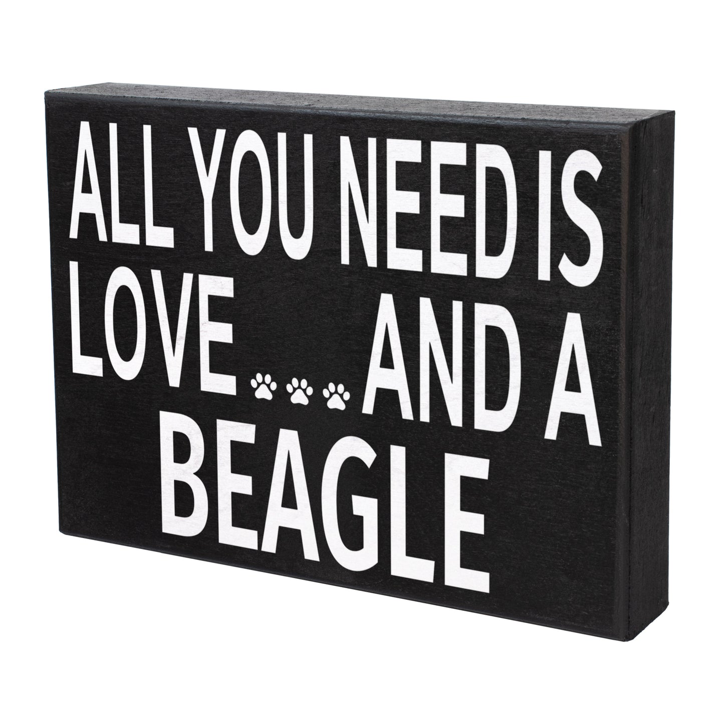 All You Need Is Love And A Beagle Sign