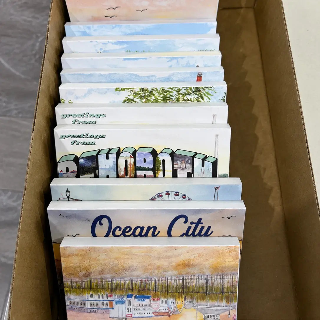PVC Sign Blocks, Custom Name Drop Personalization