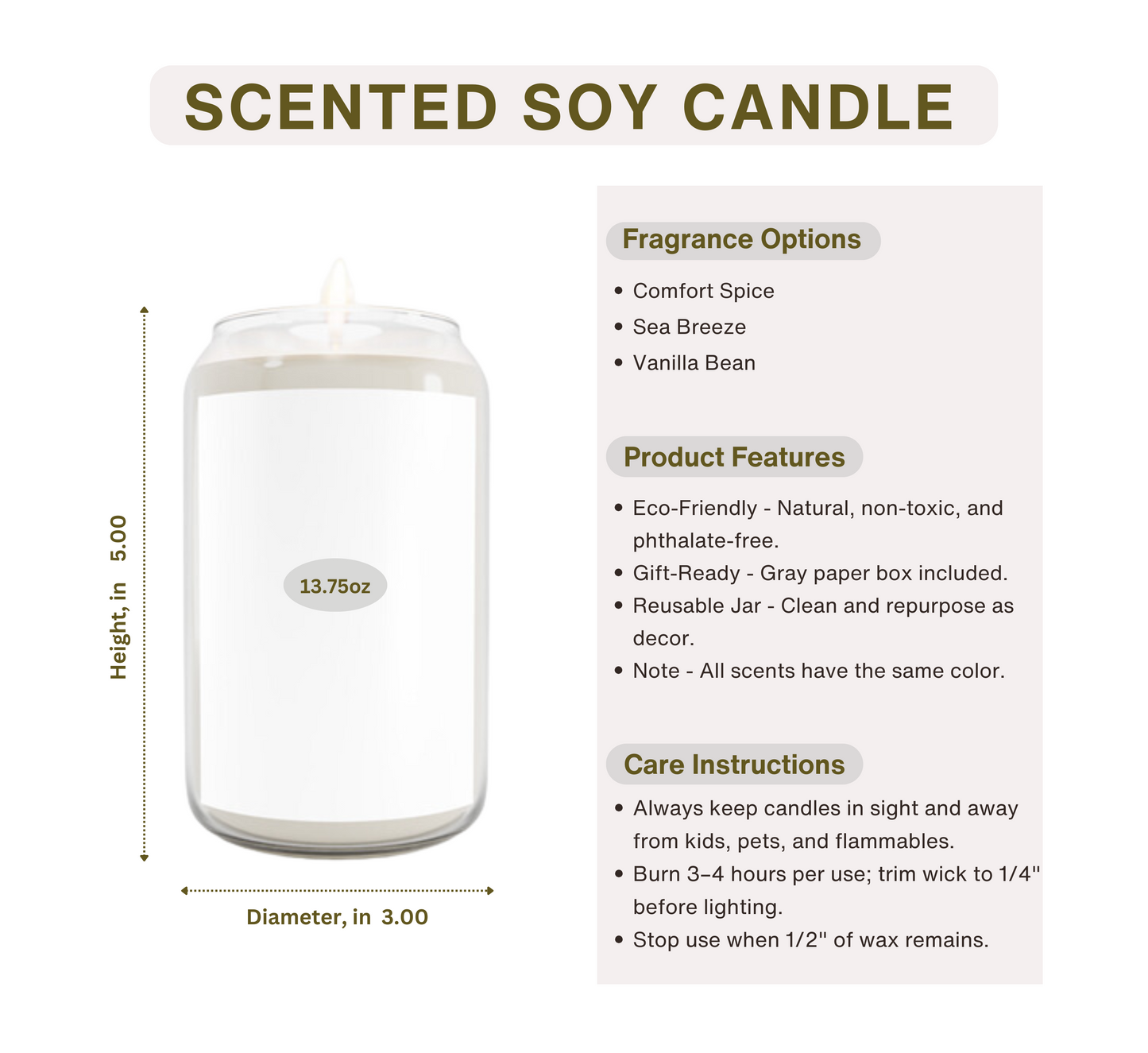 Romantic Candle - Heat Things Up Tonight - Perfect for Date Nights, Funny Valentines Day Gift, Set the Mood, Intimacy Gift